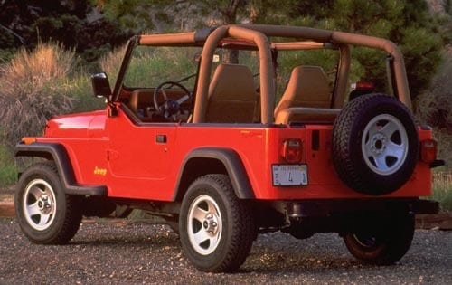 1995 Jeep Wrangler 2 Dr Rio Grande 4WD Utility