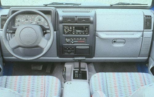 1998 Jeep Wrangler Interior Pictures