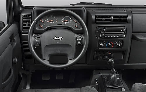 2006 Jeep Wrangler Interior Pictures