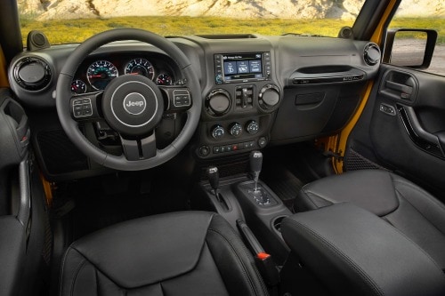 2015 Jeep Wrangler Unlimited Altitude Edition Convertible SUV Interior