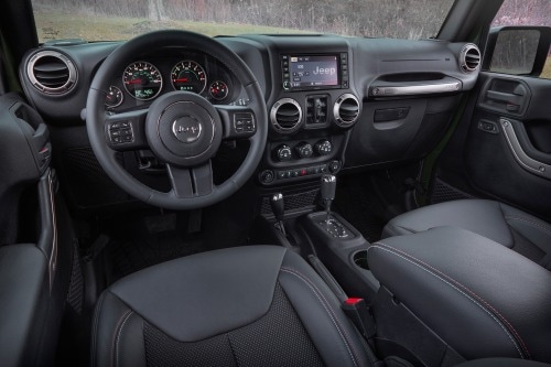 2016 Jeep Wrangler Unlimited 75th Anniversary Convertible SUV Interior