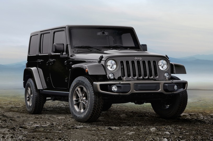 2017 Jeep Wrangler Unlimited 75th Anniversary Convertible SUV Exterior Shown