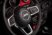 Jeep Wrangler Rubicon Convertible SUV Aux Controls Shown