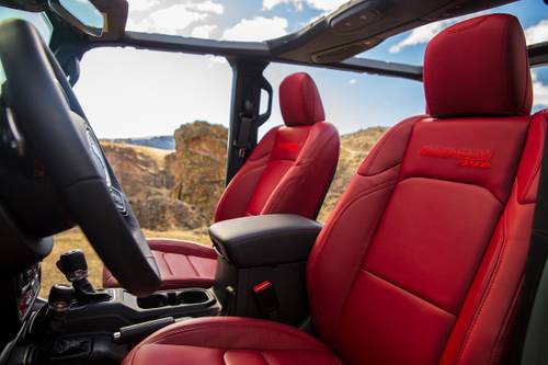 2024 Jeep Wrangler Rubicon 392 Convertible SUV Interior Detail