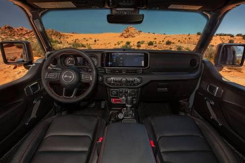 2024 Jeep Wrangler Rubicon X Convertible SUV Dashboard