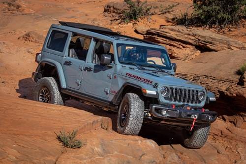 2024 Jeep Wrangler Rubicon X Convertible SUV Lifestyle Exterior