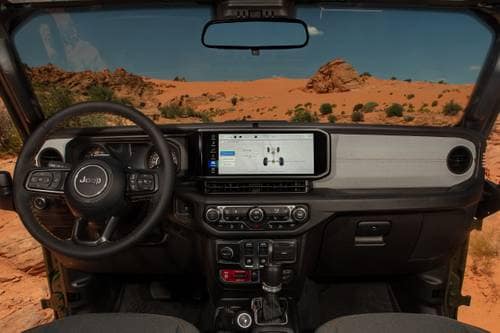 2024 Jeep Wrangler Willys Convertible SUV Dashboard