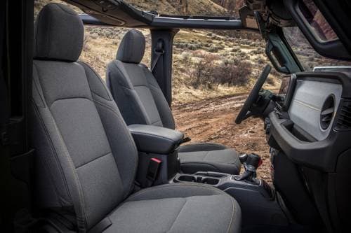 2024 Jeep Wrangler Willys Convertible SUV Interior Detail