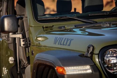 2024 Jeep Wrangler Willys Convertible SUV Exterior Detail