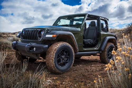 2024 Jeep Wrangler Willys Convertible SUV Exterior Shown