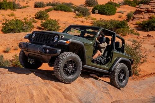 2024 Jeep Wrangler Willys Convertible SUV Lifestyle Exterior