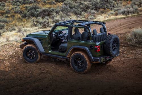 2024 Jeep Wrangler Willys Convertible SUV Exterior