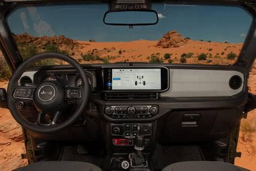 2025 Jeep Wrangler Willys Convertible SUV Dashboard
