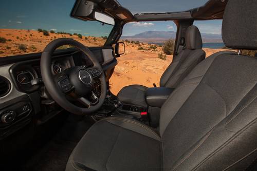 2025 Jeep Wrangler Willys Convertible SUV Interior Detail
