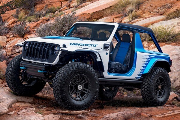 The Jeep Magneto 2.0 Is a Wrangler As Quick As a Model S Plaid