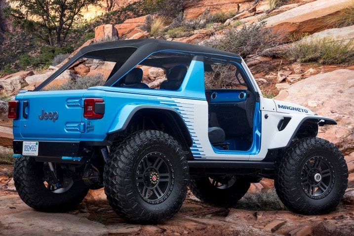 The Jeep Magneto  Is a Wrangler As Quick As Tesla's Plaid | Edmunds