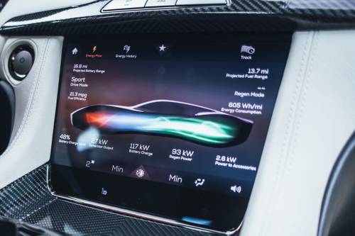 2021 Karma Revero GT Luxury Sedan Center Console