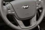 2014 Kia Cadenza Premium Sedan Aux Controls Shown