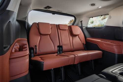 2026 Kia Carnival SX Prestige Passenger Minivan Rear Interior