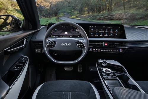 2022 Kia EV6 GT-Line 4dr SUV Steering Wheel Detail