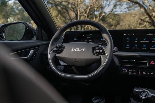 2022 Kia EV6 GT-Line 4dr SUV Steering Wheel Detail