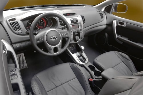 2010 Kia Forte Koup SX Coupe Interior