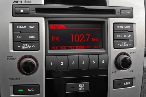 2010 Kia Forte SX Sedan Center Console