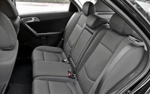 2011 Kia Forte SX Rear Interior