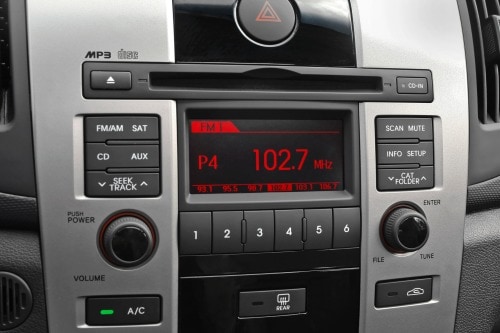 2013 Kia Forte SX Sedan Center Console
