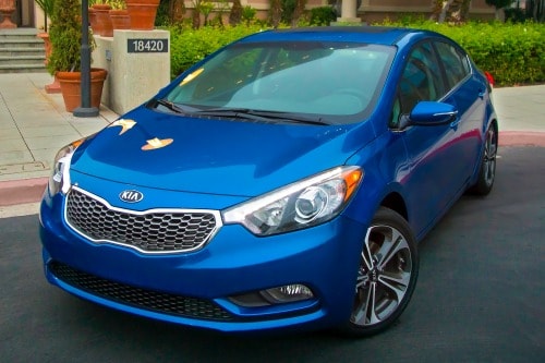 2014 Kia Forte EX Sedan Exterior Shown