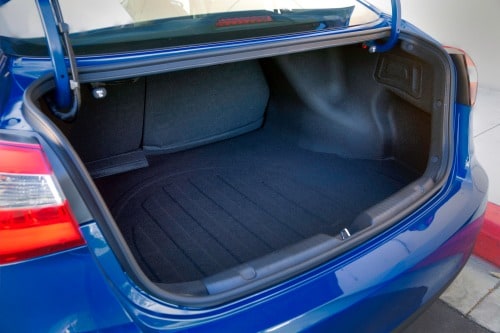 2015 Kia Forte EX Sedan Trunk Shown