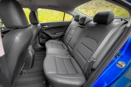 2015 Kia Forte EX Sedan Rear Interior Shown