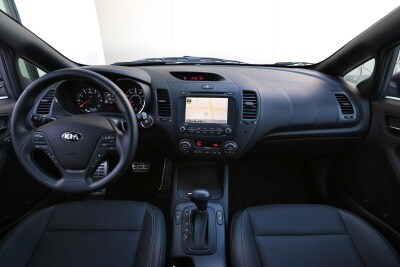 2016 Kia Forte Hatchback Review Edmunds 2016 Kia Forte Sx 4dr Hatchback Interior Premium Tech Package Shown