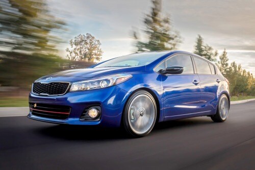 2018 Kia Forte SX 4dr Hatchback Exterior Shown