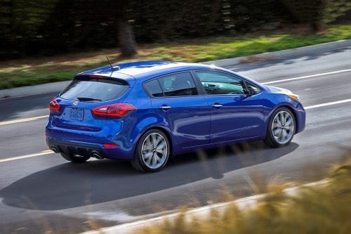 2018 Kia Forte SX 4dr Hatchback Exterior Shown