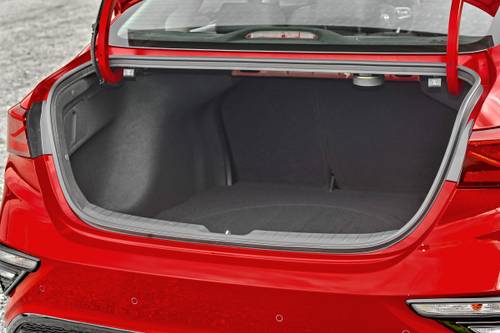 2019 Kia Forte EX Sedan Cargo Area Shown