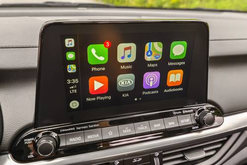 2019 Kia Forte EX Sedan Center Console