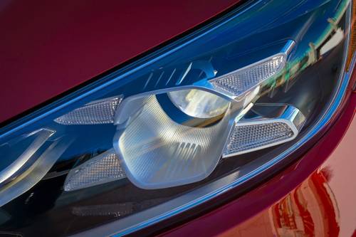 2019 Kia Forte EX Sedan Headlamp Detail. EX Launch Edition Shown.