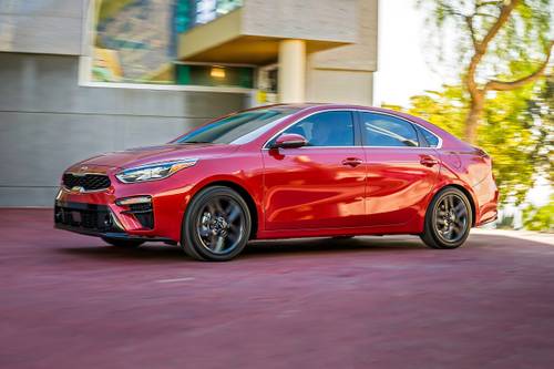 2019 Kia Forte EX Sedan Exterior. EX Launch Edition Shown.