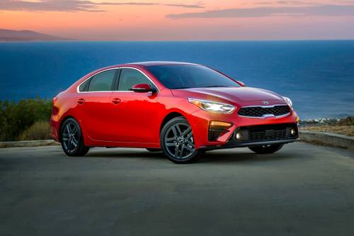 2019 Kia Forte EX Sedan Exterior. EX Launch Edition Shown.