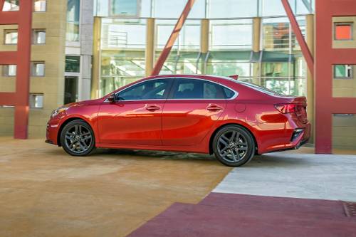 2019 Kia Forte EX Sedan Exterior. EX Launch Edition Shown.