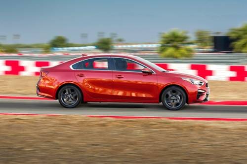 2019 Kia Forte EX Sedan Profile. EX Launch Edition Shown.