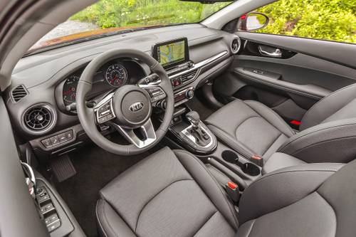 2019 Kia Forte EX Sedan Steering Wheel Detail