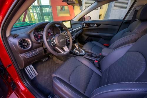 2019 Kia Forte EX Sedan Steering Wheel Detail