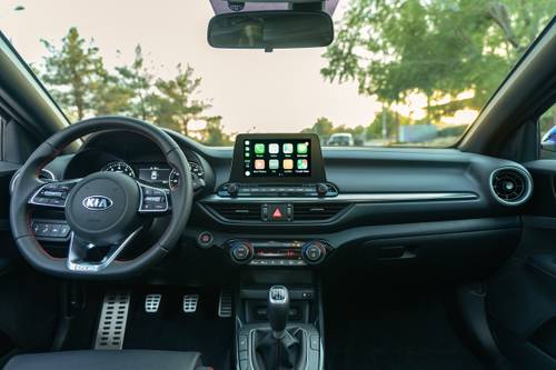 Kia Forte GT Sedan Dashboard Shown