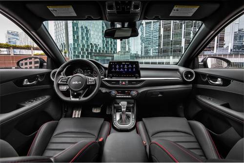 Kia Forte GT Sedan Dashboard Shown