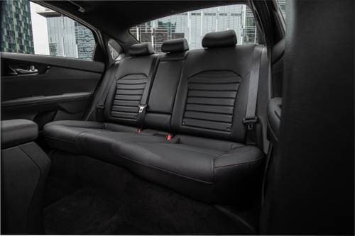 Kia Forte GT Sedan Rear Interior