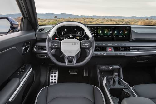 2025 Kia K4 GT-Line Turbo Sedan Steering Wheel Detail