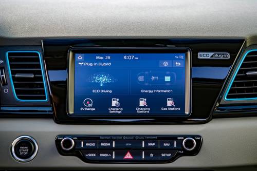 Kia Niro Plug-In Hybrid EX Premium 4dr SUV Center Console