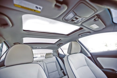 2016 Kia Optima Hybrid EX Sedan Interior Detail Shown